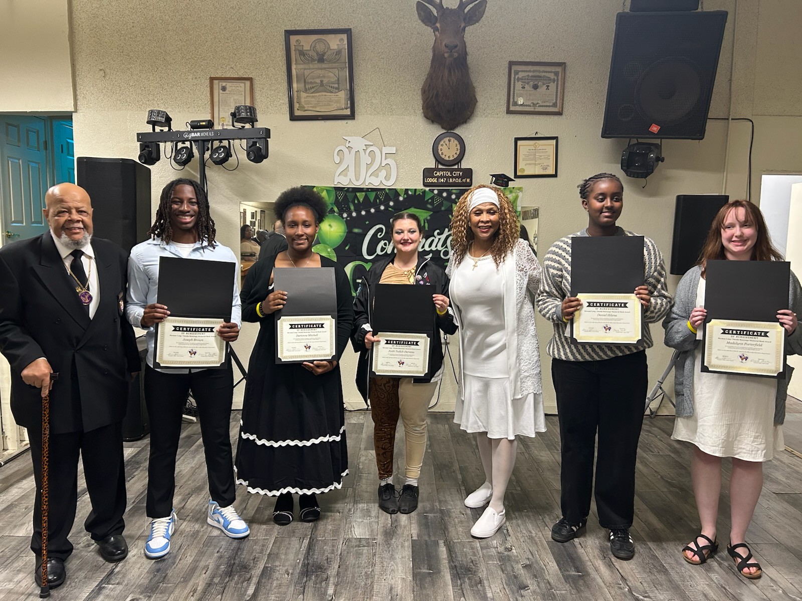 Celebrating scholarship recipients